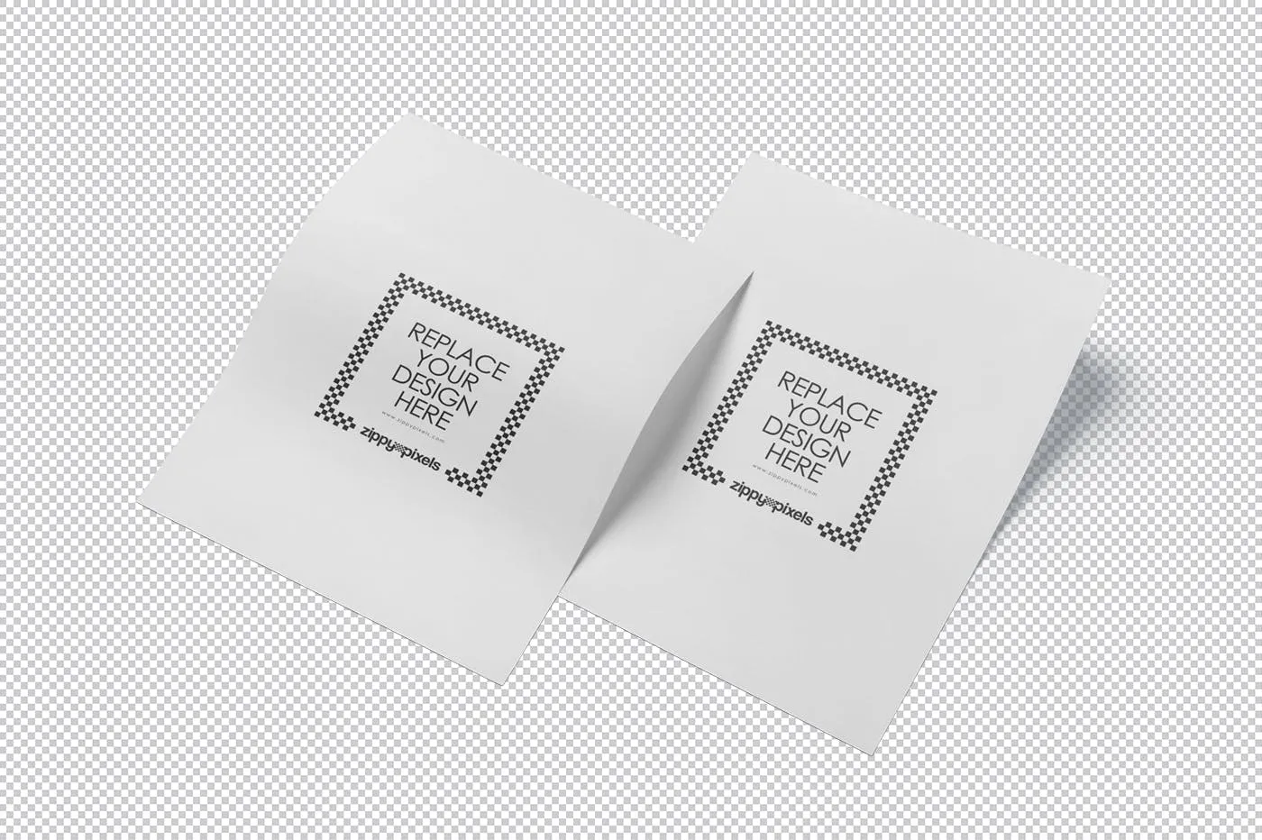 美国信纸设计规格企业传单设计效果图样机 US Letter Flyer Mock-Up插图(6)