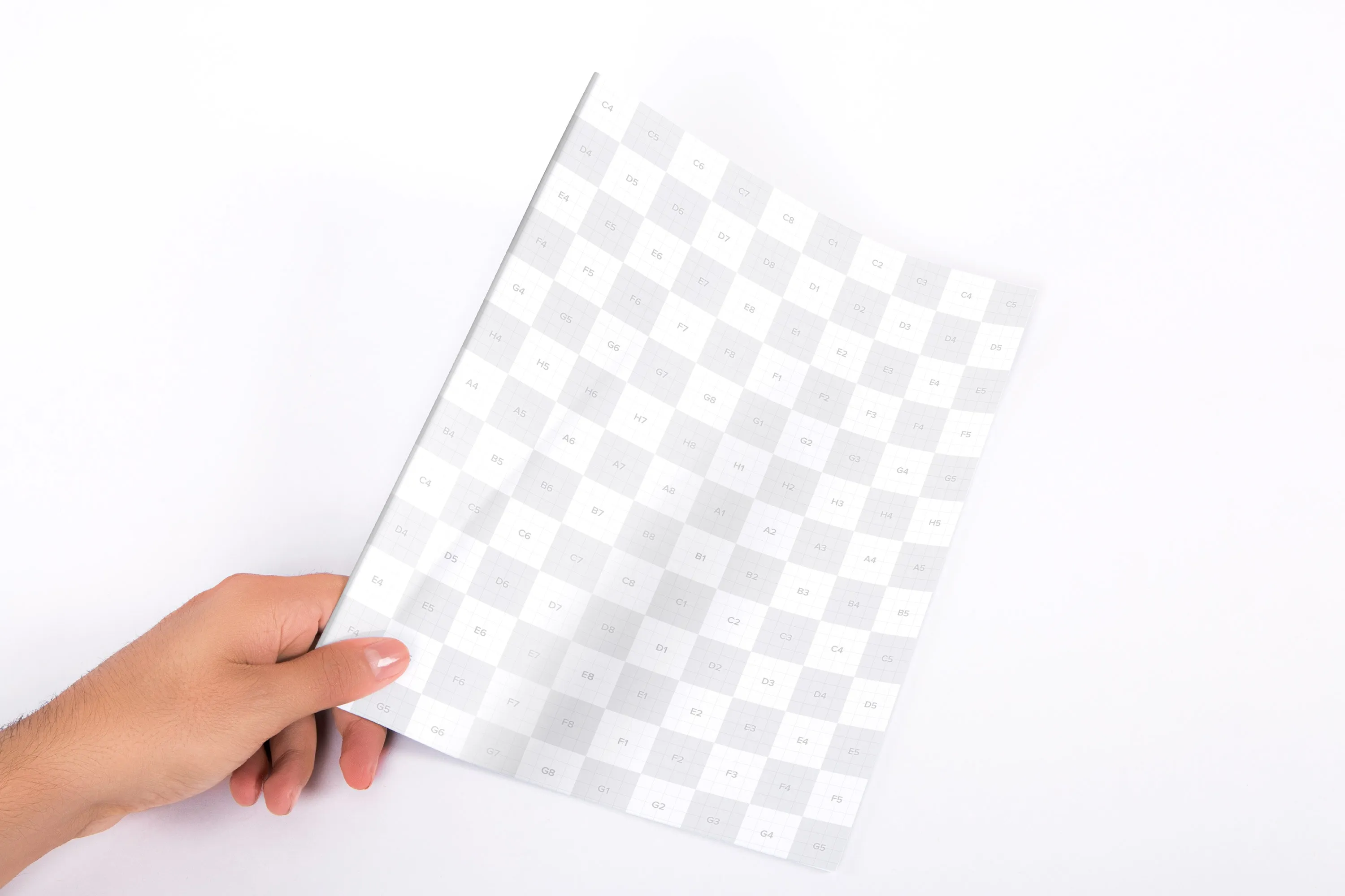 画册产品目录封面设计效果图样机模板 Letter Booklet Cover Mockup 01插图(1)