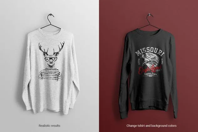 挂拍/模特上身/平铺服装样机模板v7 Ultimate Apparel Mockup Vol. 7插图(2)