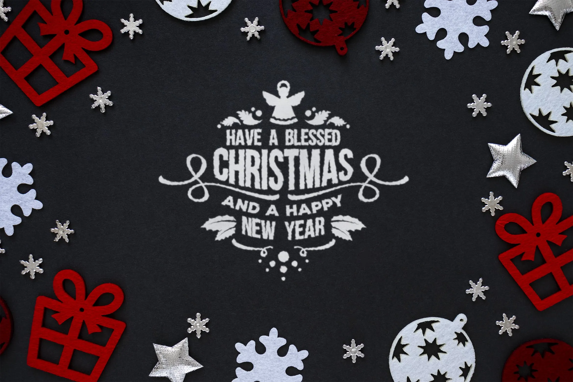 圣诞节主题背景场景样机模板 Christmas mockup