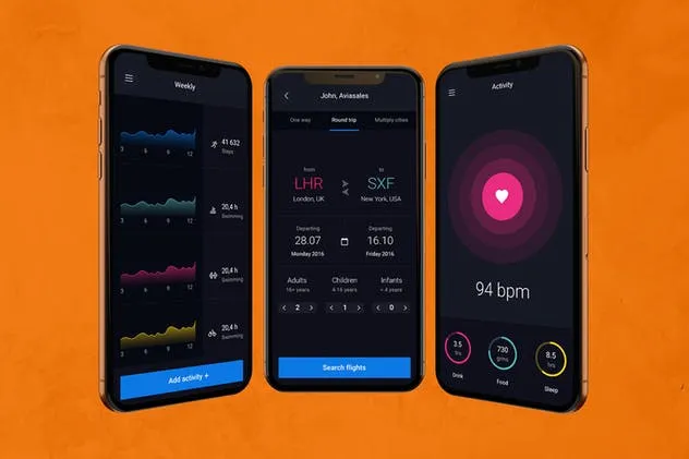 iPhone X手机APP应用设计演示样机模板 iPhone X App Promotion插图(6)