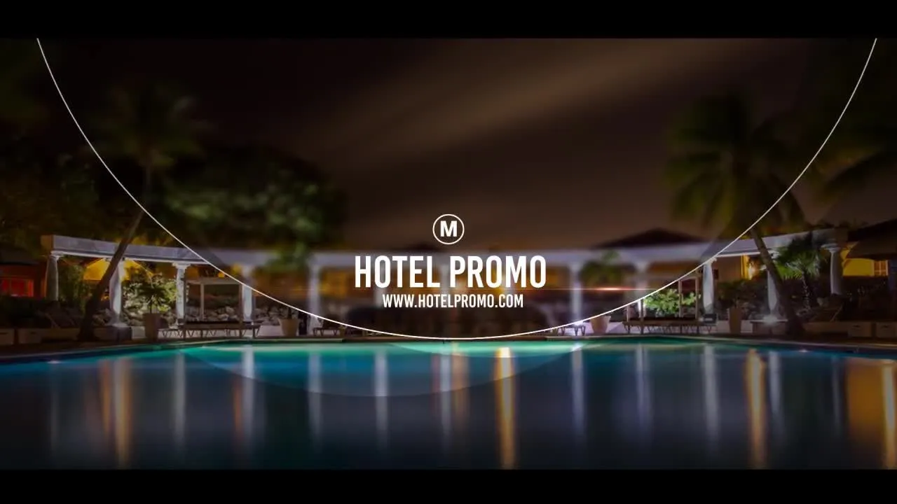 高尚的酒店节日活动促销像素设计精选AE模板