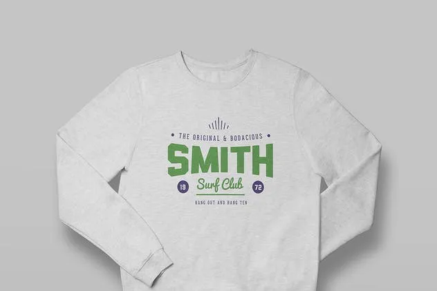 时尚品牌运动衫运动卫衣服装样机Vol.1 Sweatshirt Mock-Up Vol.1插图(8)