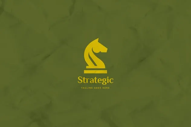 商业战略图形徽标Logo设计模板 Strategic Logo Template插图(2)
