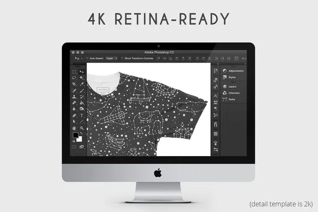 印花设计演示T恤服装样机 T-Shirt Mockups插图(5)