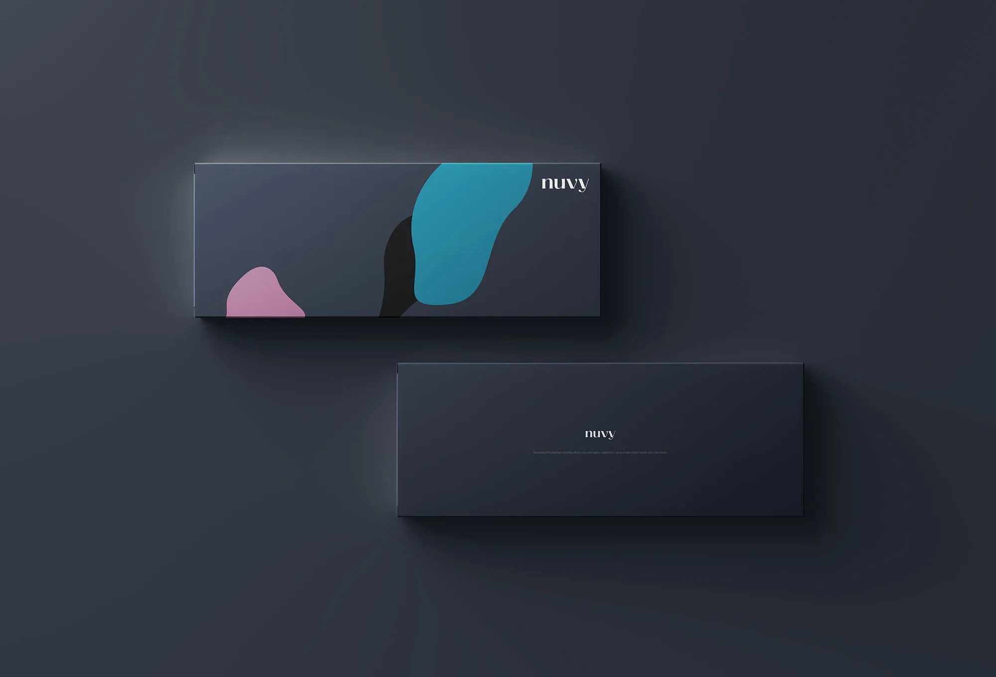 高档礼品矩形包装盒外观设计效果图素材库精选 Rectangular Box Mockup插图(11)