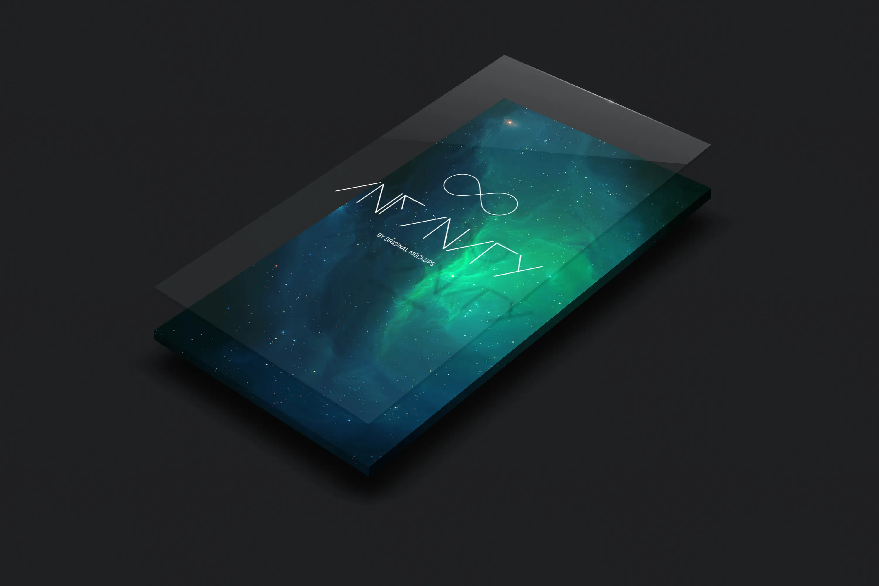 UI界面设计案例预览样机模板2 UI Display Mockup 2插图