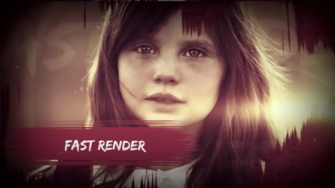 油漆揭幕战像素设计精选AE模板