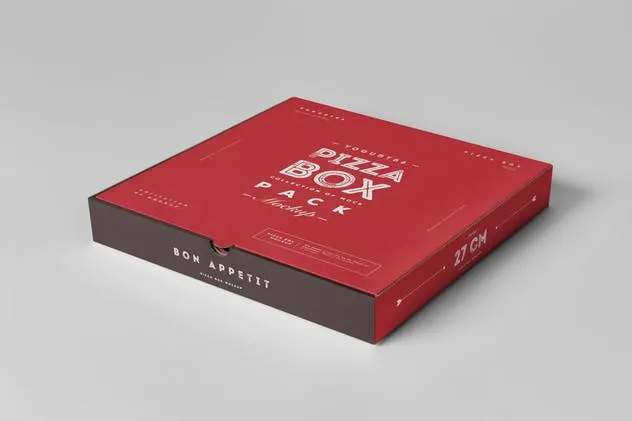 披萨包装盒子样机模板 27 Pizza Box Mock-up插图(3)