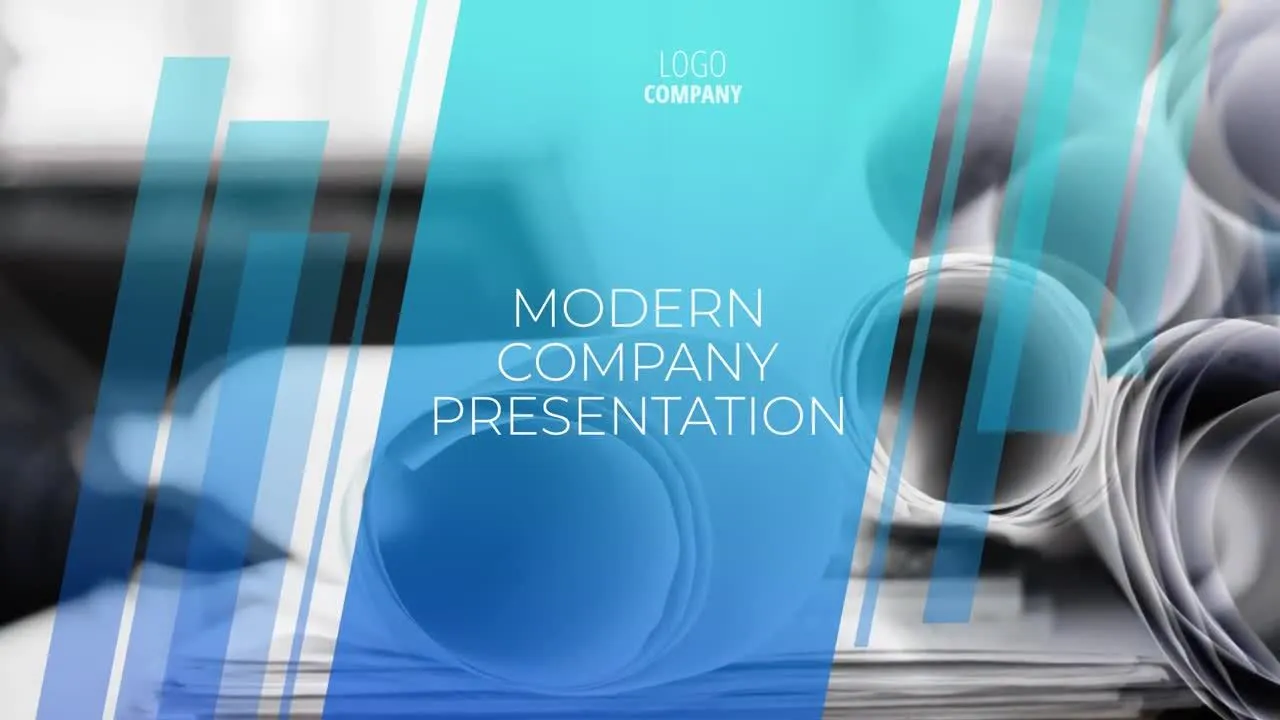 简单的文本动画过渡像素设计精选AE模板