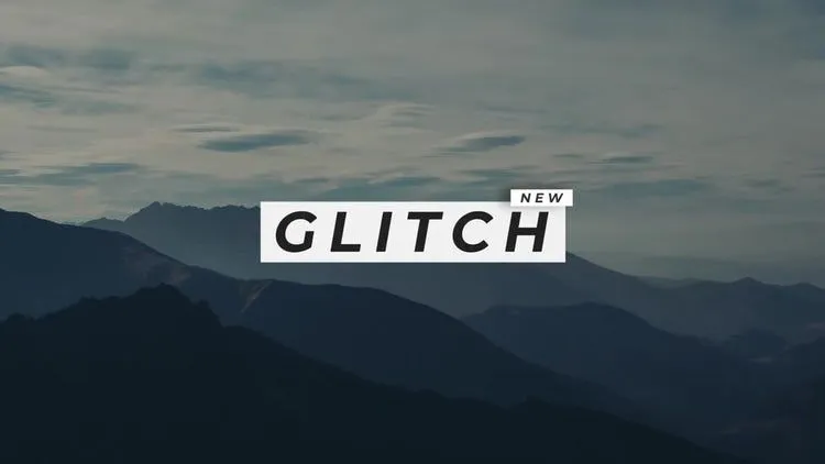 10个最新小故障标题文本动画ae模板