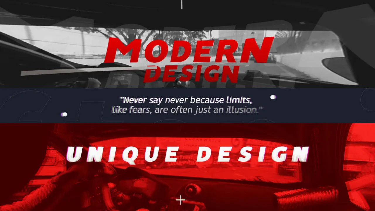 现代文本动画和时尚的过渡效果像素设计精选AE模板