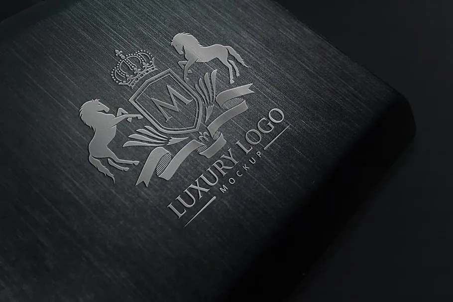 奢华 Logo 标志样机 Luxury Logo Mockup V1插图(1)