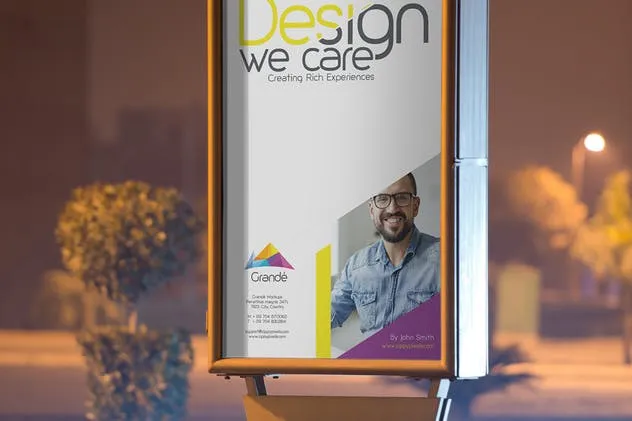 城市路边海报/灯箱广告牌样机 Road Posters & Billboard Mockups插图(5)