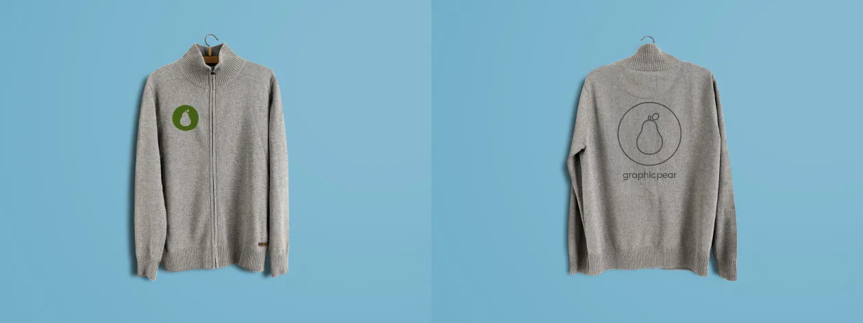 拉链卫衣服装设计样机模板 Hoodie Mockup插图(5)