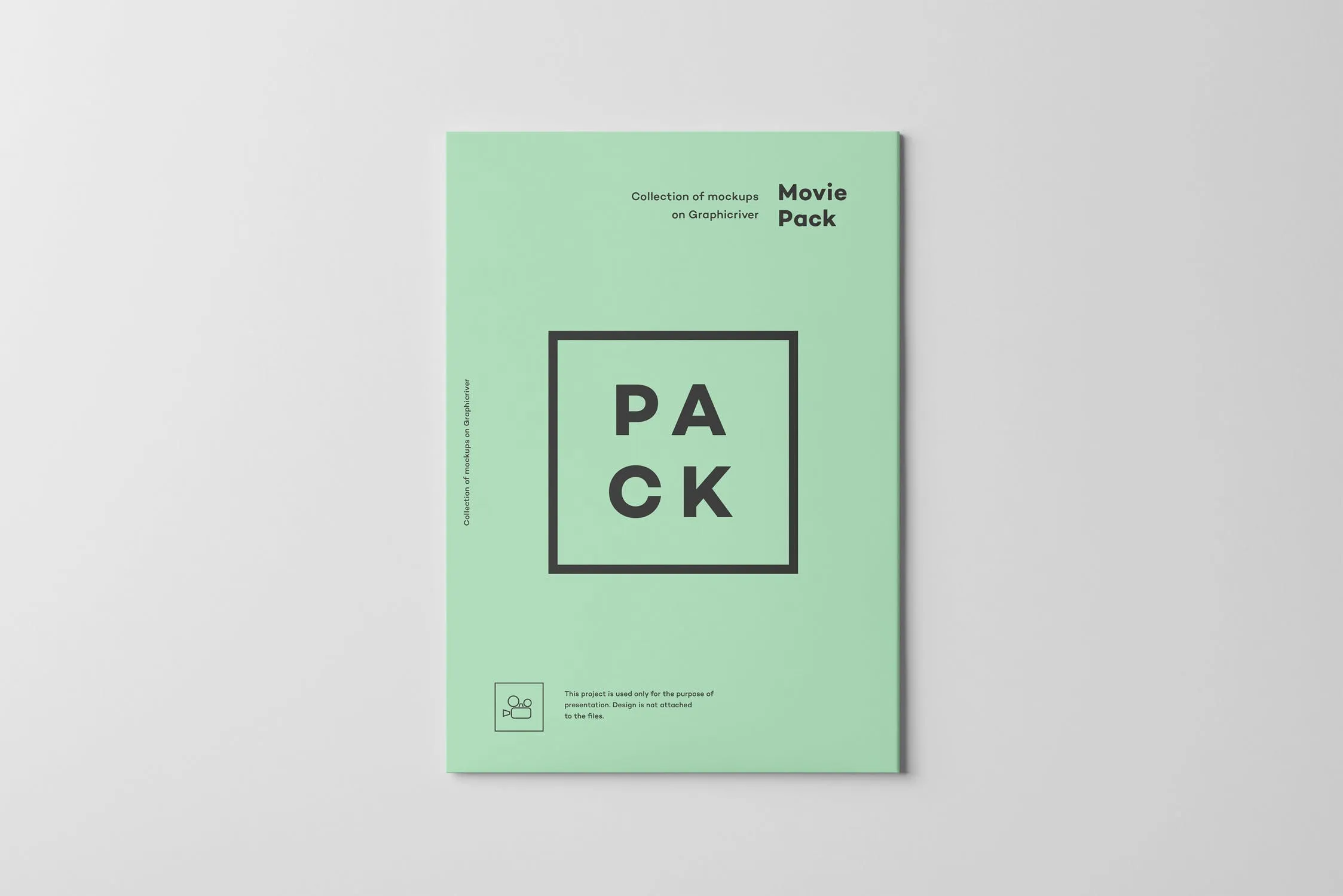 DVD电影光盘外包装设计样机模板4 Movie Pack Mock-up 4插图(6)