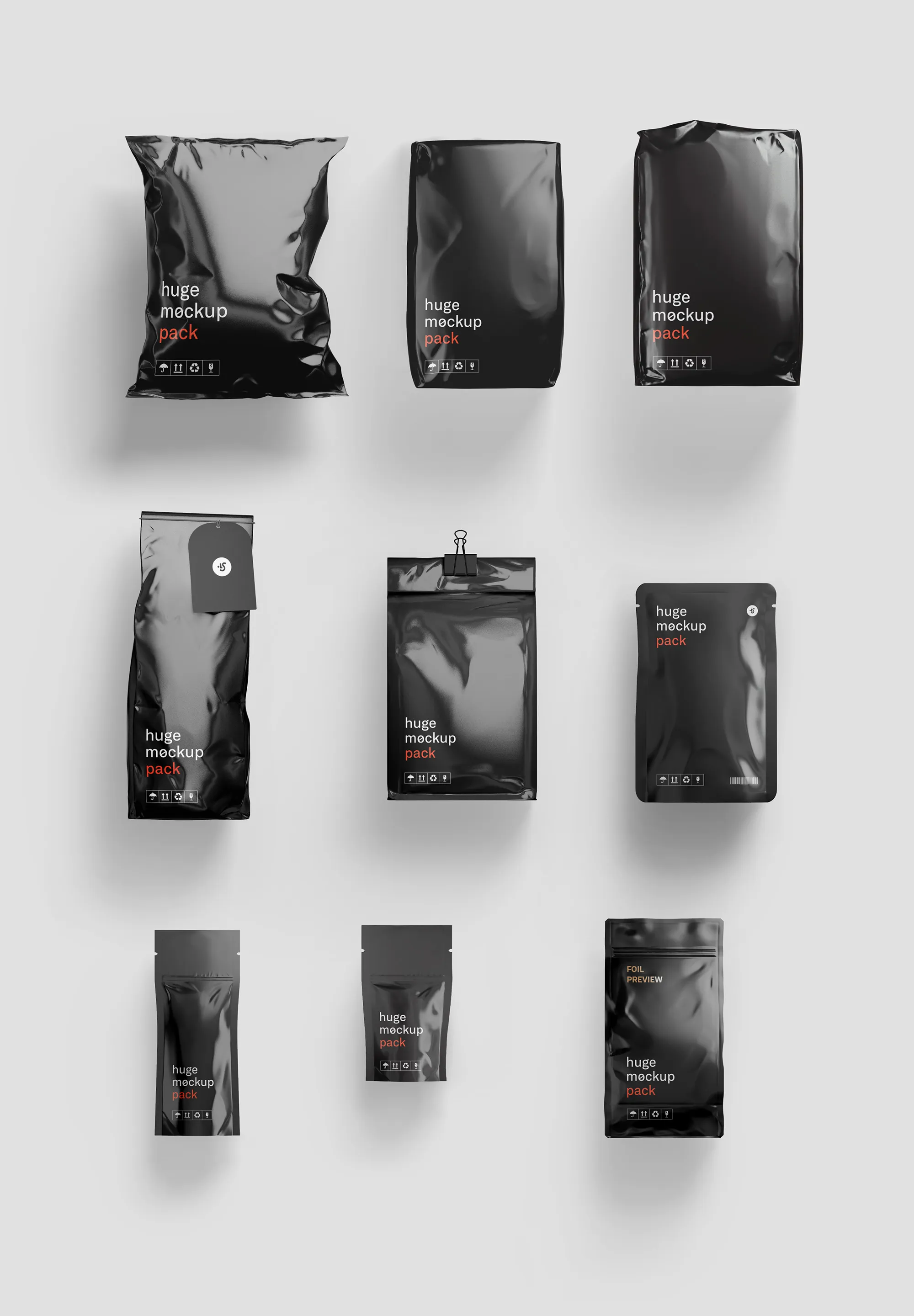 超高清食品包装样机大合集120 Packages Mockups插图(8)