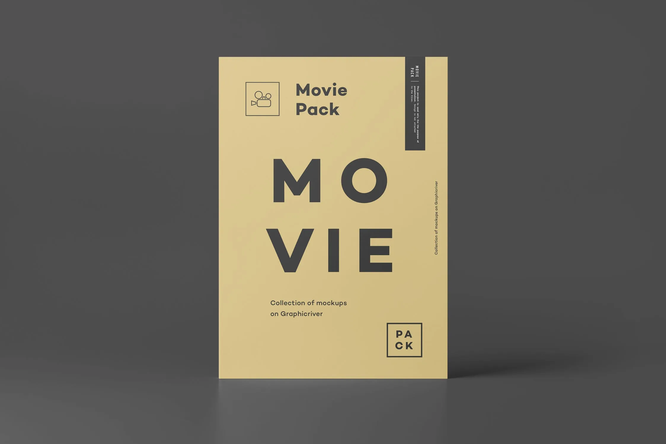 DVD电影光盘外包装设计样机模板4 Movie Pack Mock-up 4插图(14)