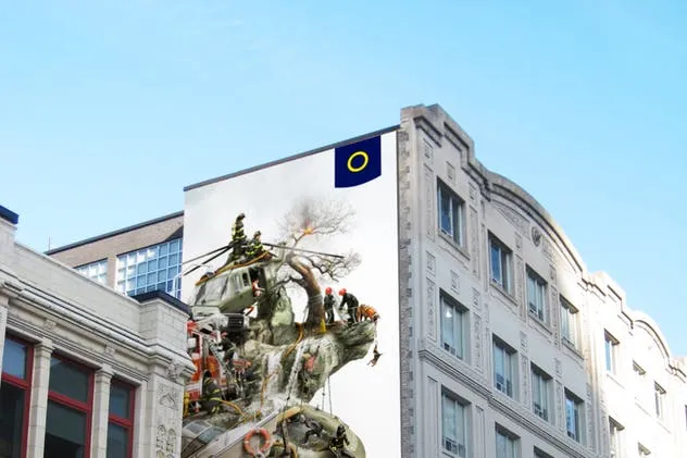 户外巨型海报广告牌样机套装 Billboard Mockup Set插图(12)