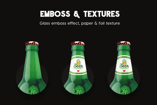 啤酒样机&酒吧巨无霸场景样机模板 Beer & Bar Mockup & Hero Images Scene Generator插图(7)