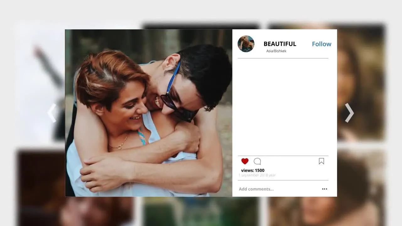 快速时尚的个人社交网站动态文本像素设计精选AE模板