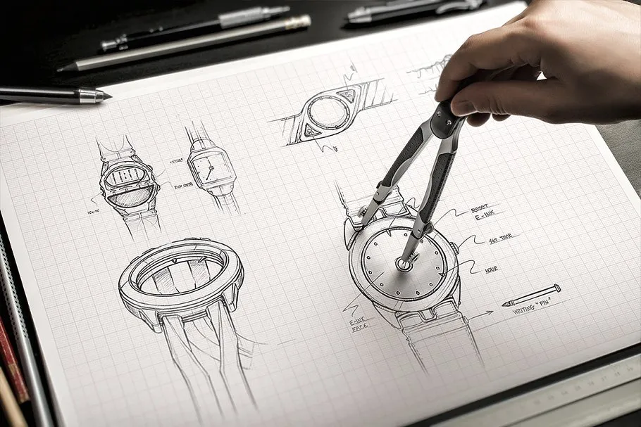 素描/手绘作品展示样机模板 Sketch / Hand Drawn Mockup Set插图