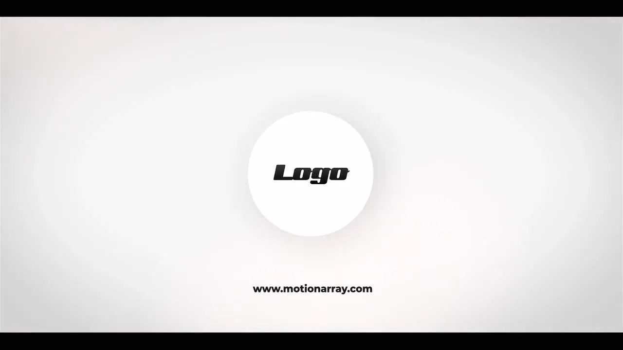 现代优雅干净简洁Logo动画