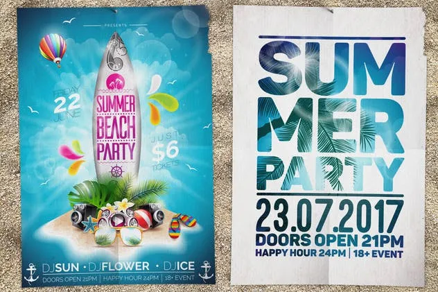 海报&纹理设计预览样机模板 Poster & Textures Mockups插图(2)