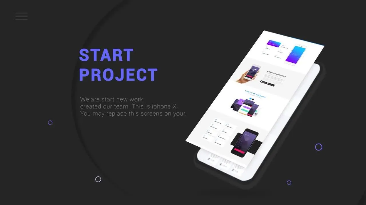 现代Web促销宣传演示像素设计精选AE模板