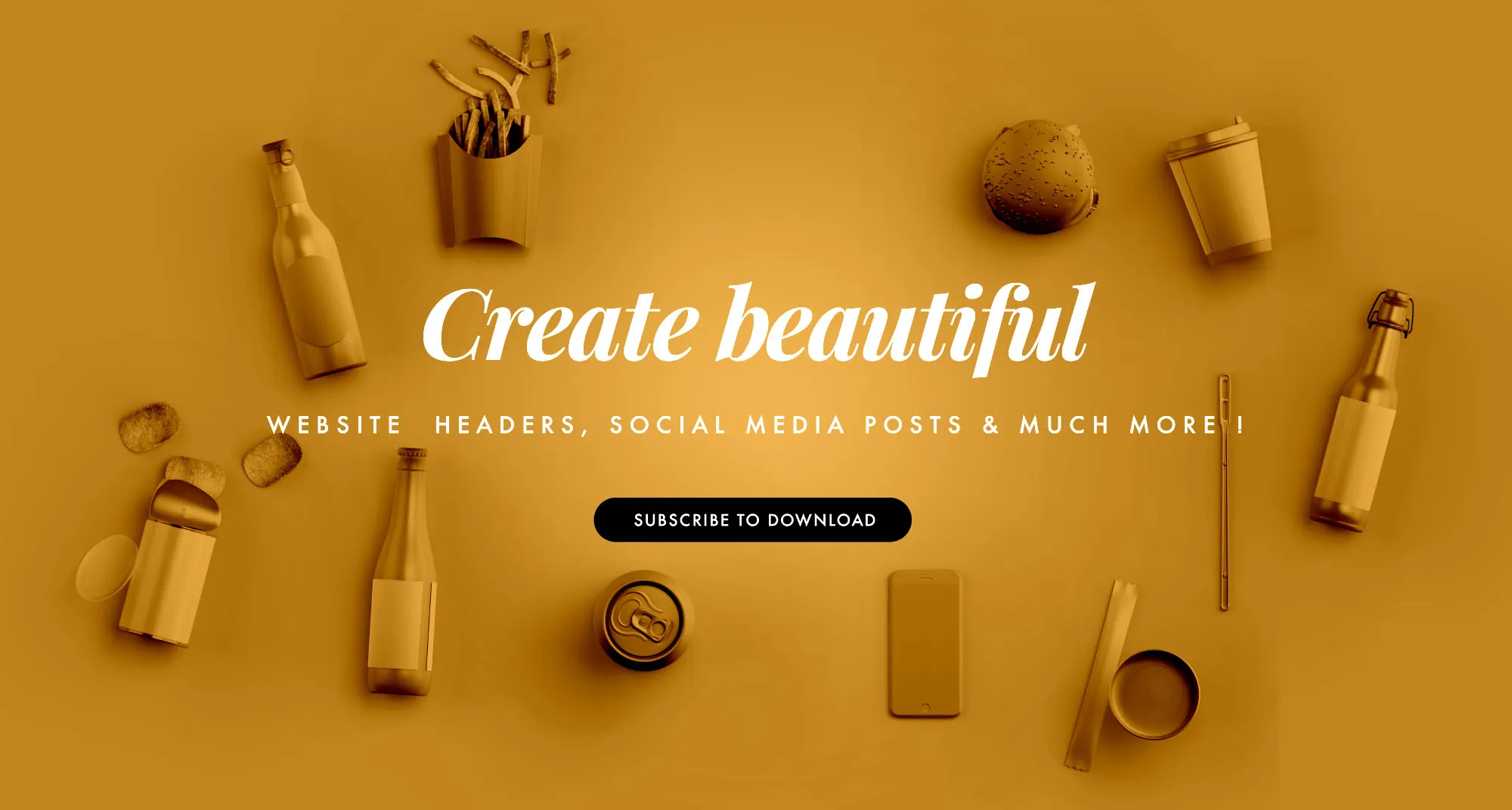 厨房包装用具样机场景生成器插图(2)