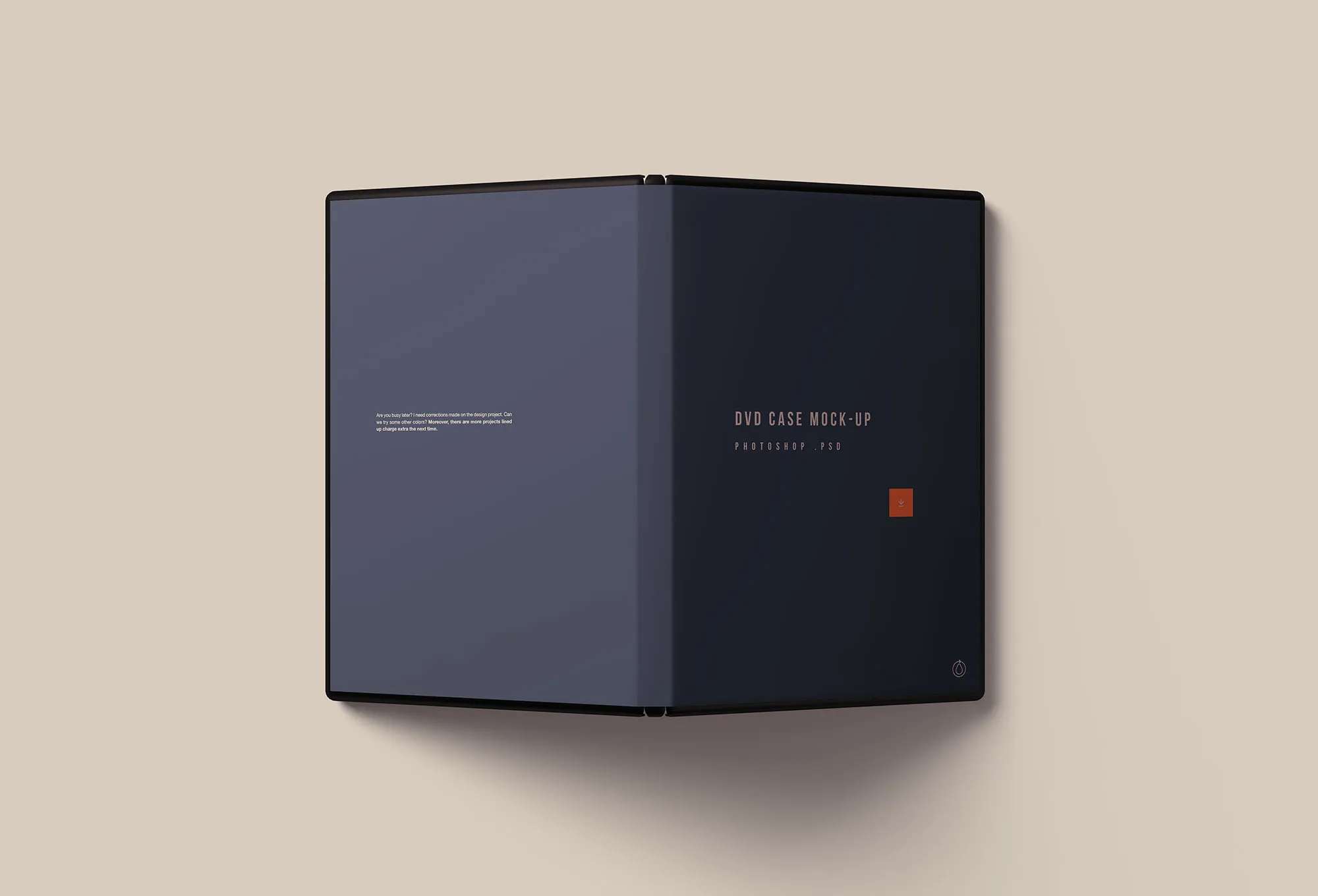 DVD光碟盒封面设计样机模板 DVD Case Mockup插图(9)