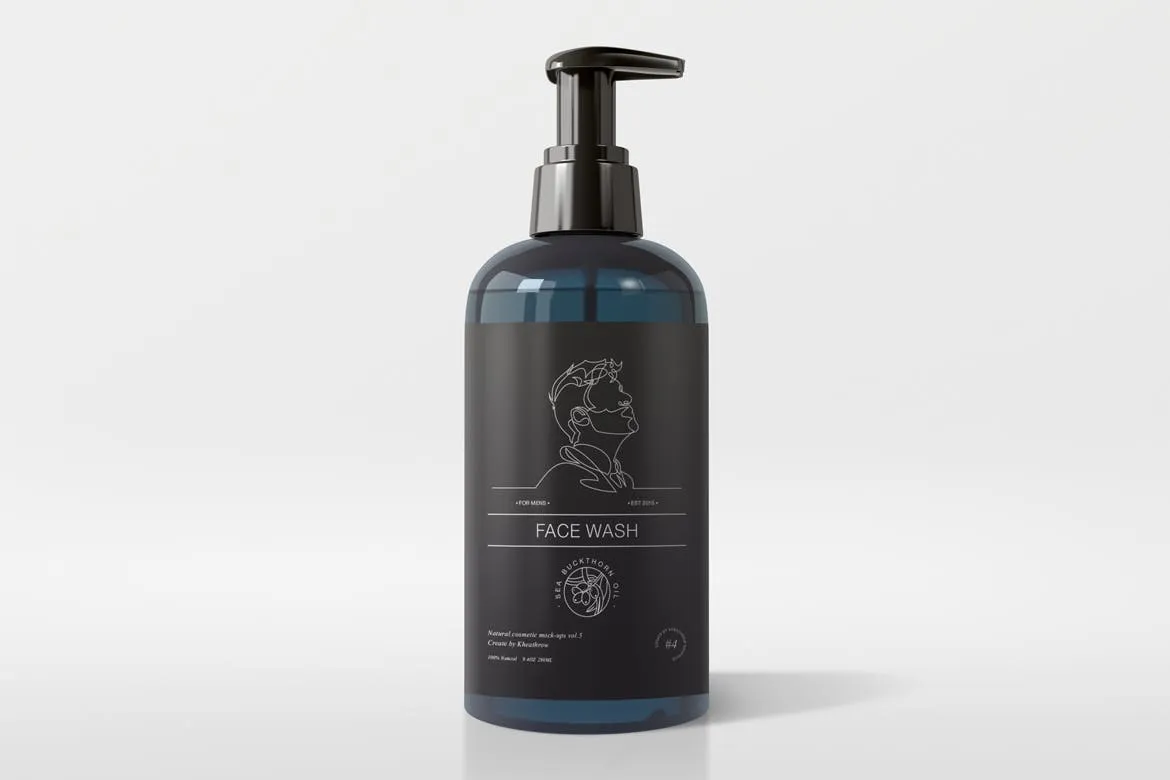 纯天然化妆品包装设计预览样机合集v5 Natural Cosmetic Packaging Mock-Ups Vol.5插图(1)