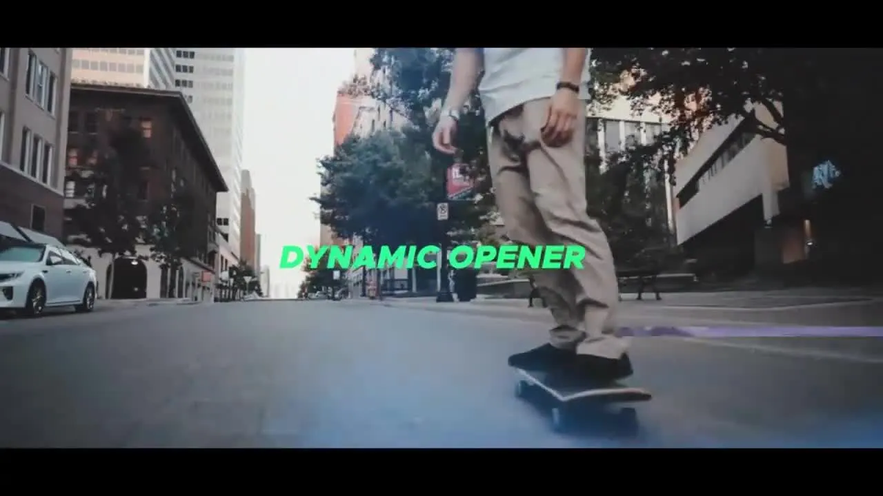 体育运动视频宣传片头特效像素设计精选AE模板