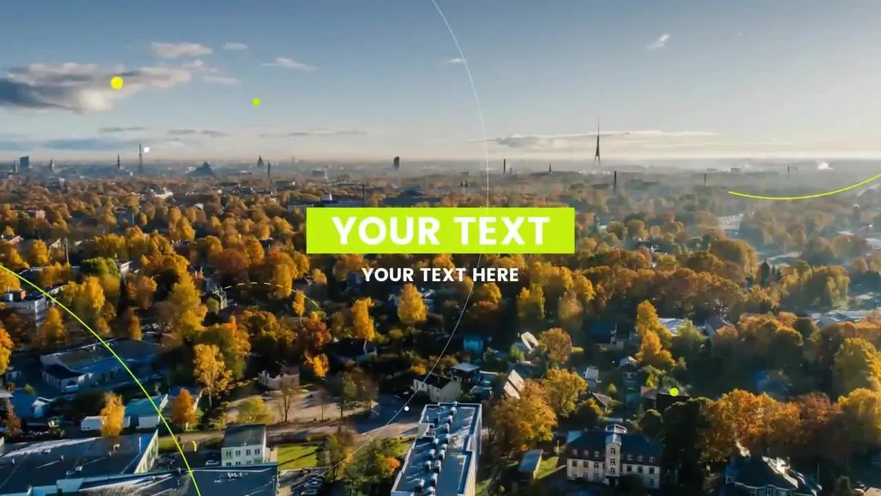 旅行幻灯片动态动画像素设计精选AE模板