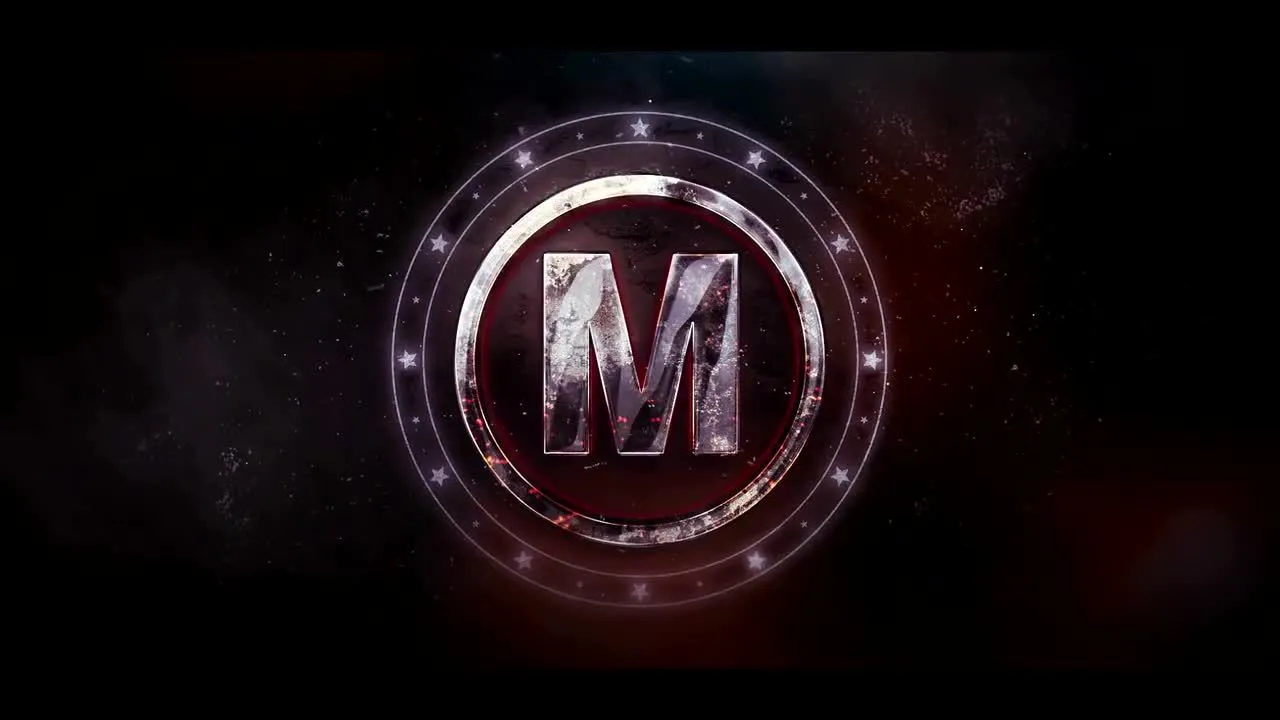 黑暗和庄严的史诗电影标志像素设计精选AE模板