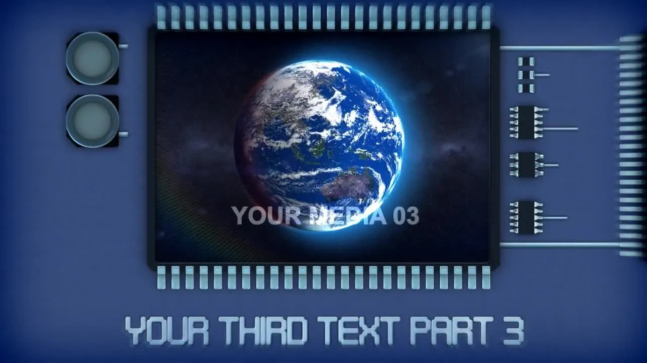 引人注目的创意文字动画过渡效果像素设计精选AE模板