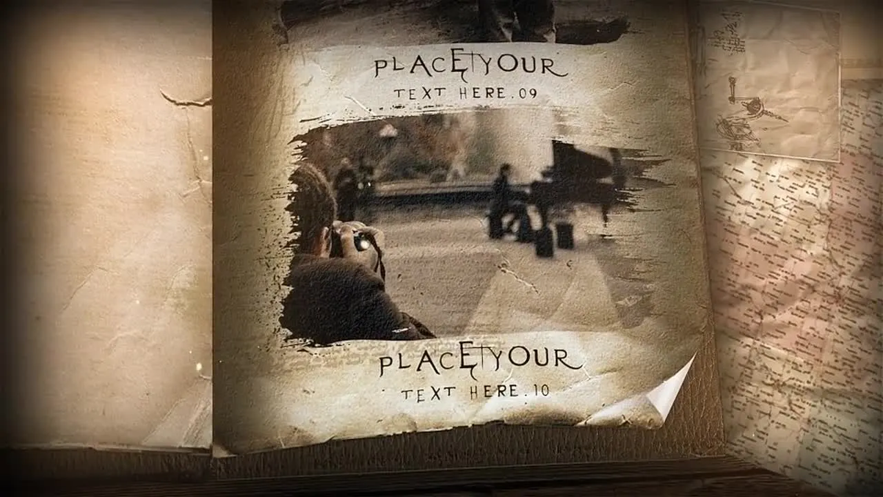 电影标题或演示文稿像素设计精选AE模板