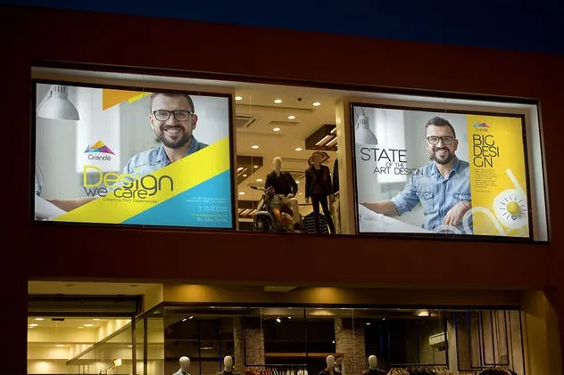 城市路边海报/灯箱广告牌样机 Road Posters & Billboard Mockups插图(4)