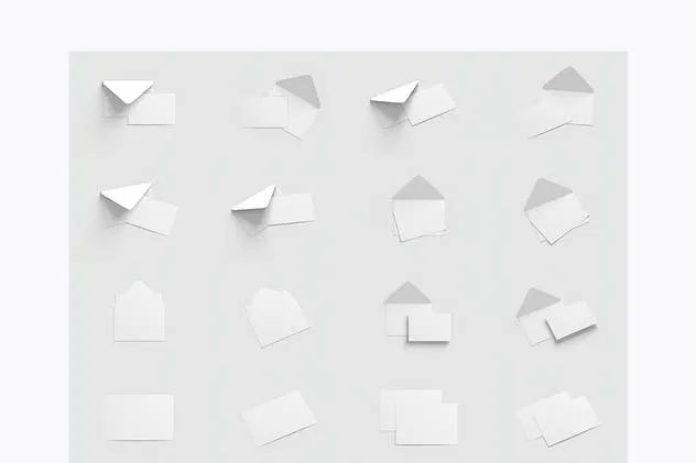 A6明信片/信封/邀请函/传单样机 A6 Postcard & Envelope / Invitation / Flyer MockUp插图(8)