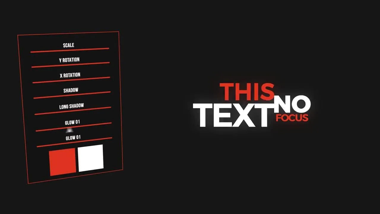 30个快速动画动态排版标题像素设计精选AE模板