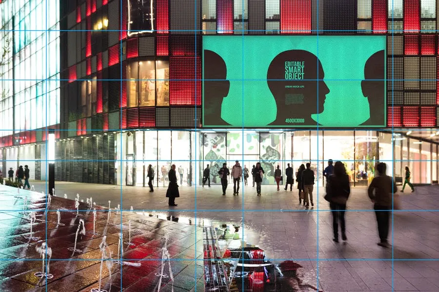 城市海报广告牌设计效果图预览样机素材库精选模板#7 Urban Poster / Billboard Mock-up – Huge Edition #7插图(1)