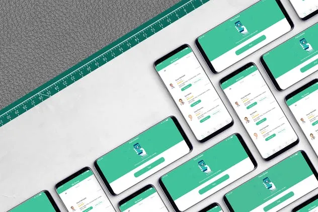 三星智能手机S9应用程序演示设备样机 S9 Mockup插图(5)