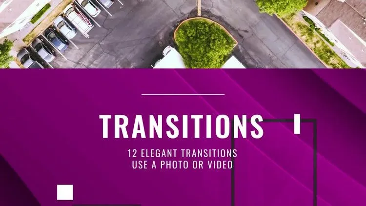 12个排版过渡像素设计精选AE模板