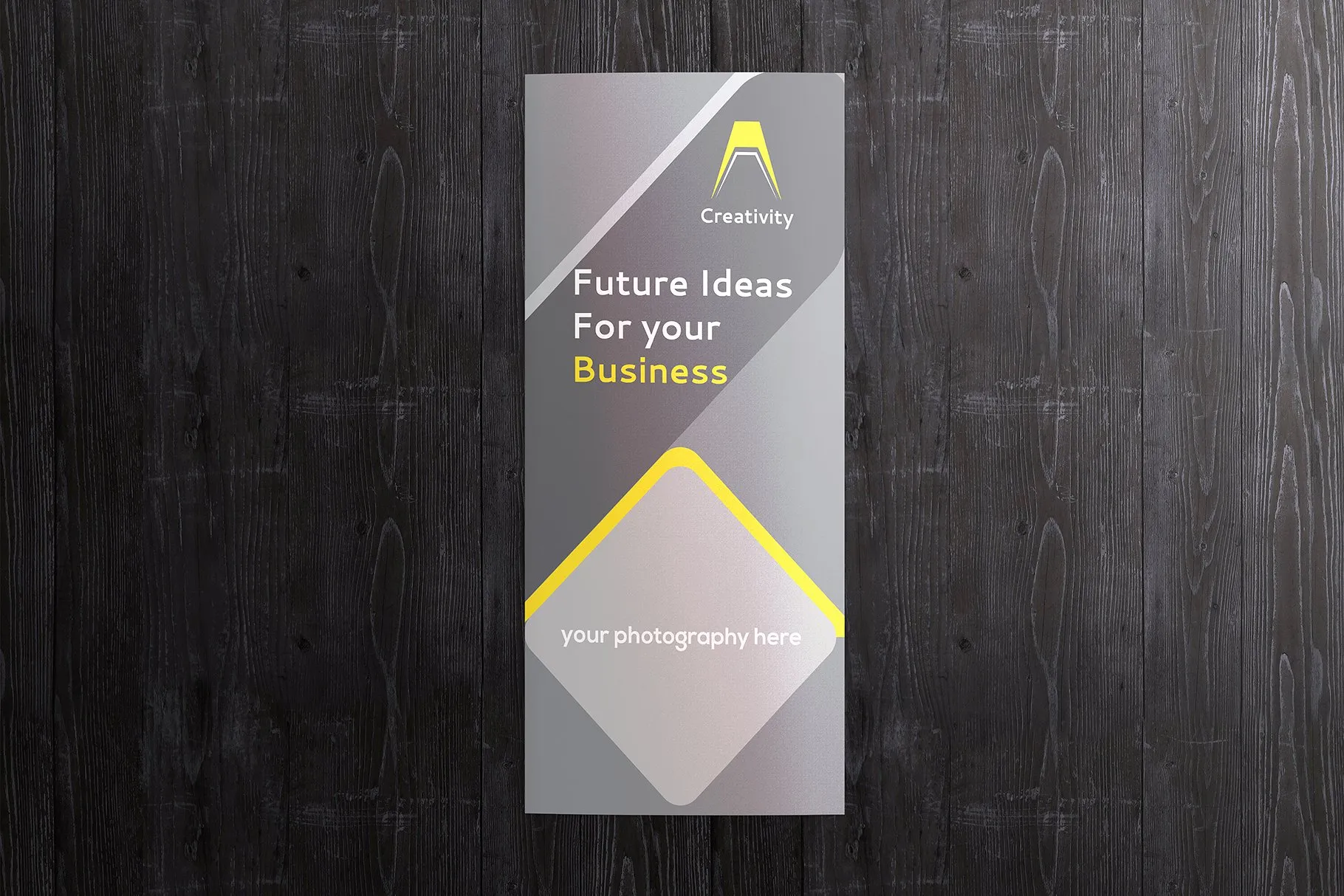 产品企宣三折小册子样机模板 Letter-fold brochure Mockups v.1插图(5)