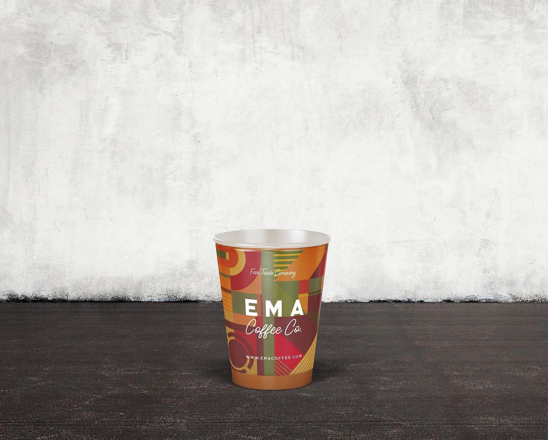 8个咖啡纸杯外观设计效果图素材库精选 8 Coffee Paper Cup Mockups插图(4)