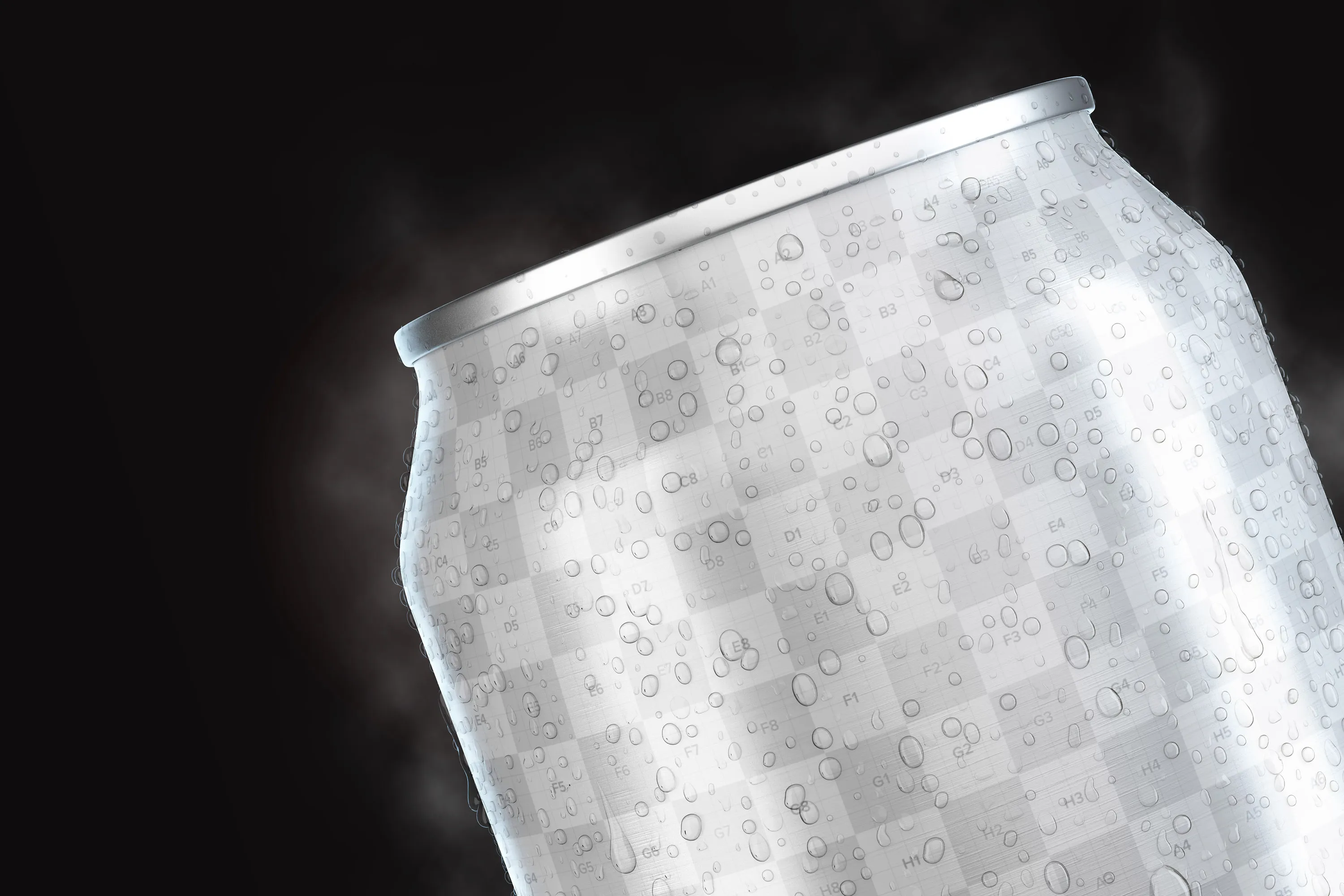 苏打饮料易拉罐罐头外观设计样机06 355ml Soda Can Mockup 06插图(1)