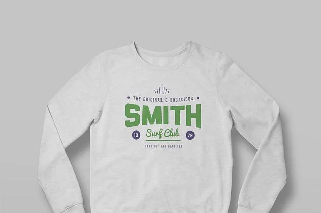 时尚品牌运动衫运动卫衣服装样机Vol.1 Sweatshirt Mock-Up Vol.1插图(10)