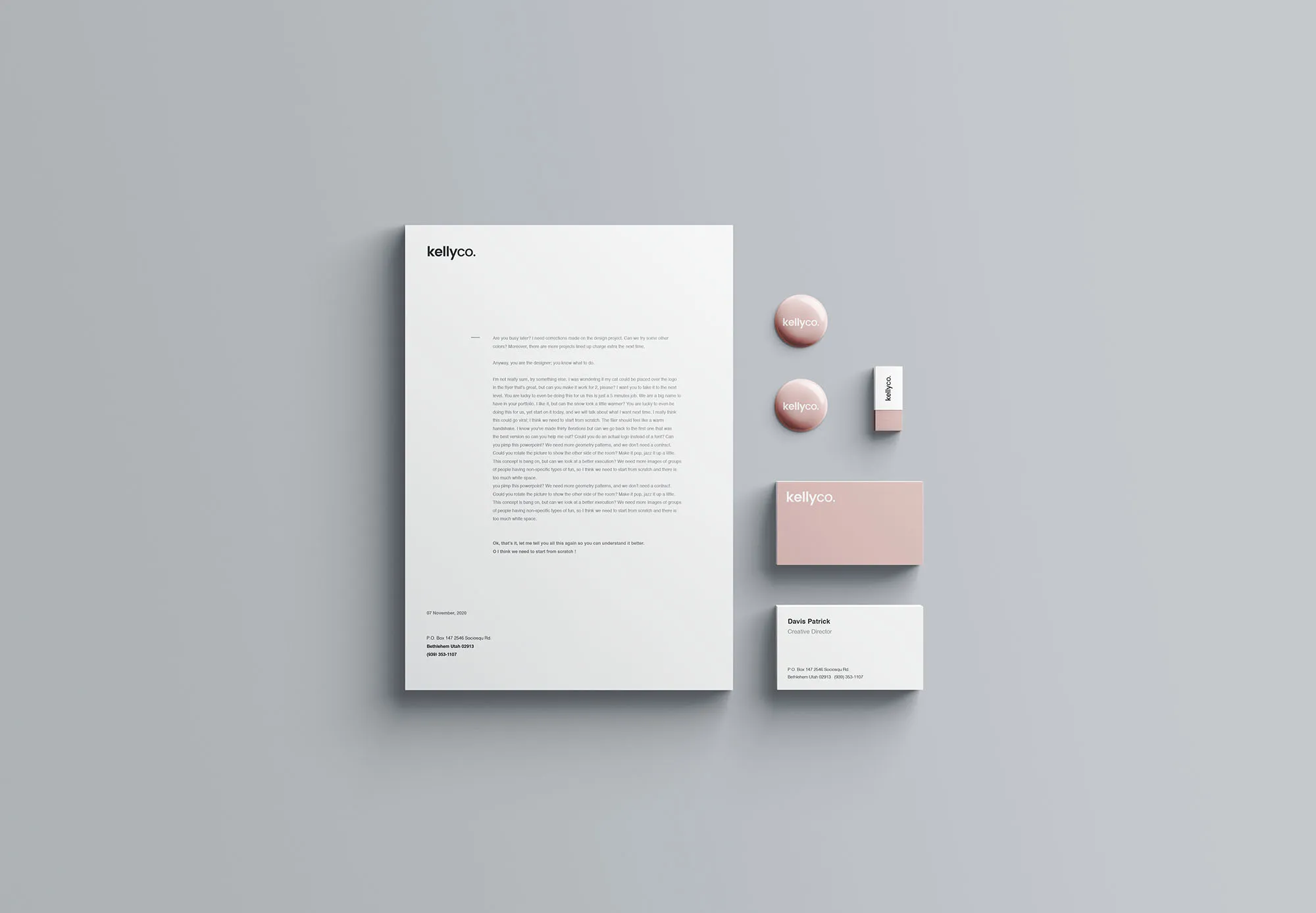 高端品牌VI视觉设计效果图样机模板 Premium Branding Mockup插图(3)