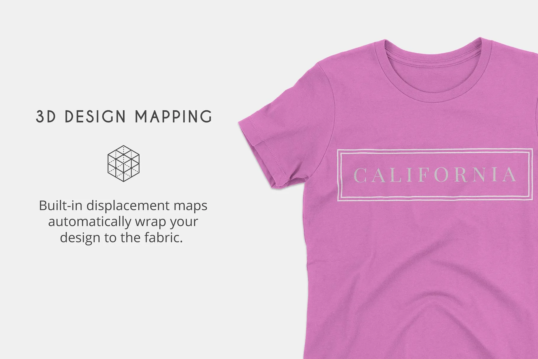 女性T恤样机模板 Next Level 3900 "The Boyfriend Tee"插图(1)