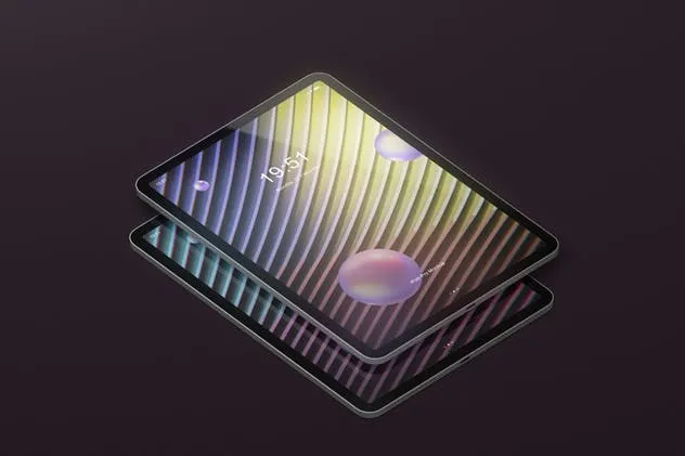 iPad Pro平板电脑屏幕设备样机 Pad Pro Tablet Screen Mockup插图(6)